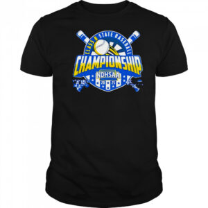2025 NDHSAA Class B State Baseball Championship shirt