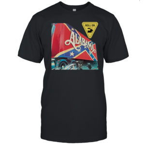 Alabama Band Roll On British Flag T-Shirt Classic Men's T-shirt