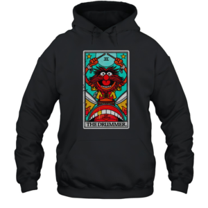 Animal The Muppets The Drummer tarot card T-Shirt Unisex Hoodie