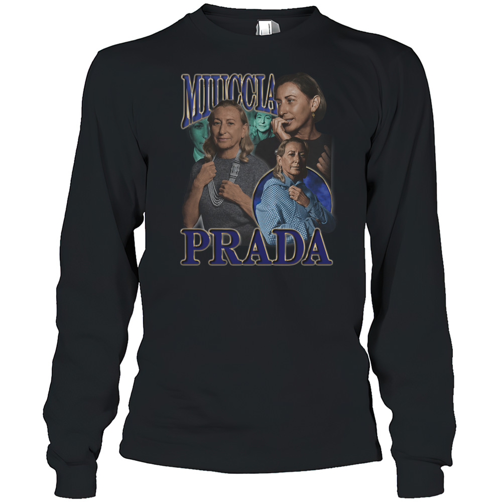 Camiseta Miuccia Prada Ffw T-Shirt Long Sleeved T-shirt