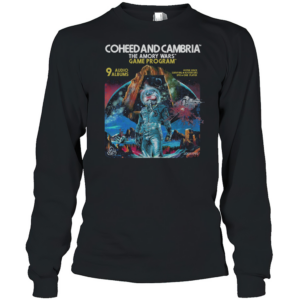 Coheed and Cambria The Amory Wars Game Program 9 audio albums T-Shirt Long Sleeved T-shirt 