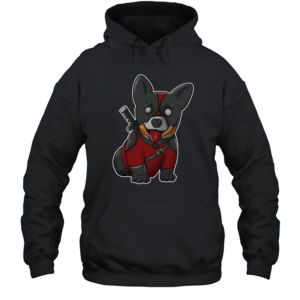 Deadpool Corgi Corgipool T-Shirt Unisex Hoodie