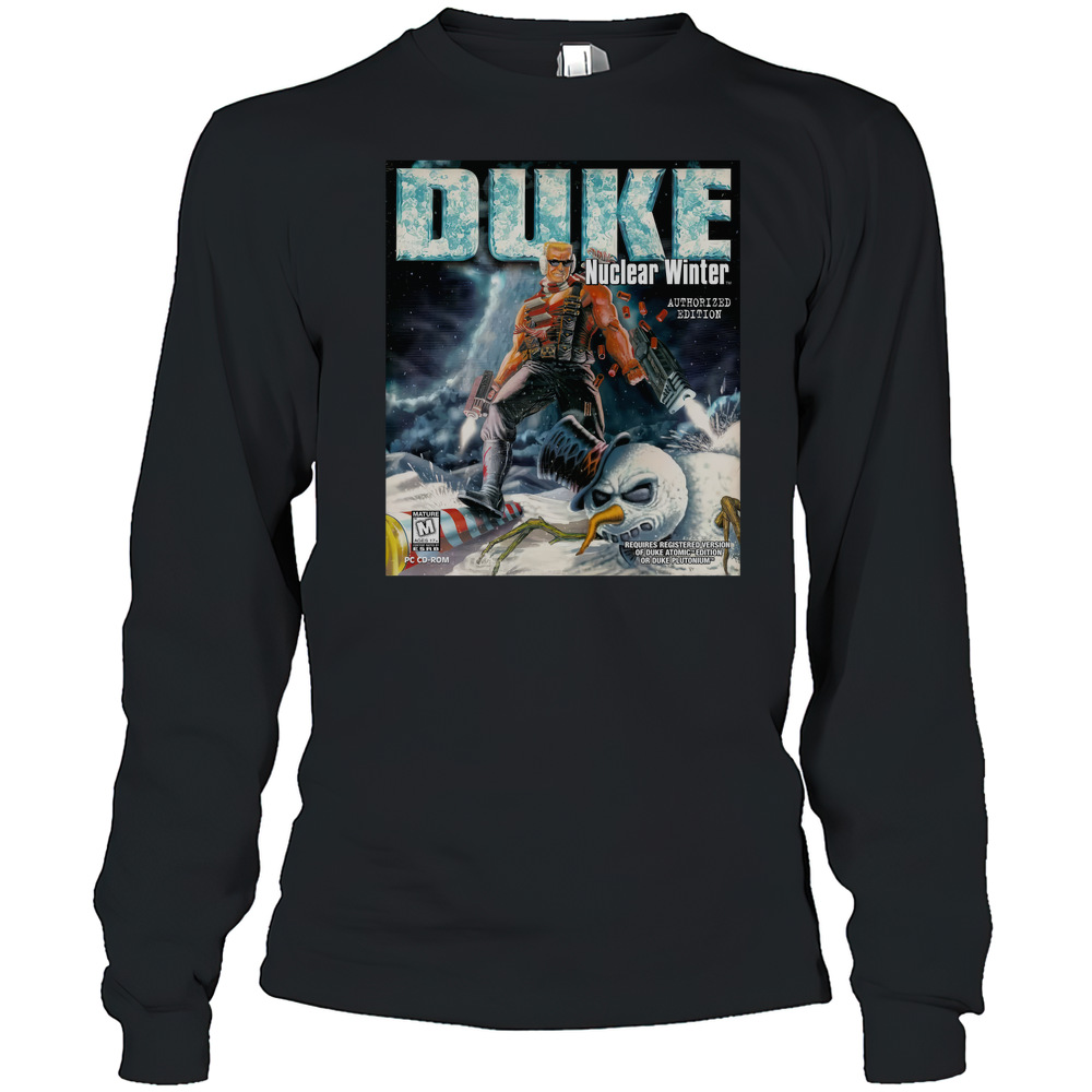Duke Nukem Nuclear Winter Cover T-Shirt Long Sleeved T-shirt