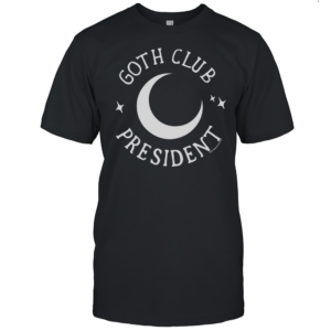 Hottopic Store Adorned By Chi Goth Club President T-Shirt Classic Men's T-shirt