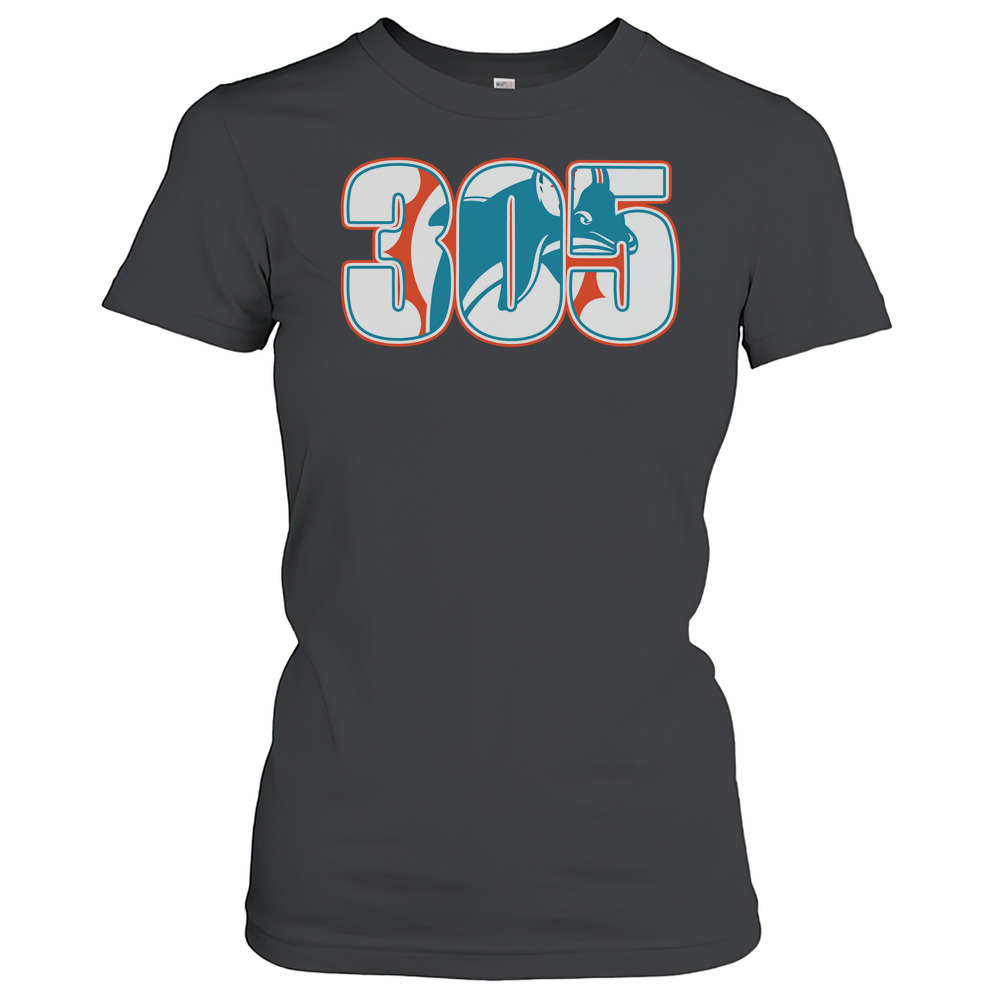 Miami Dolphins 305 T-Shirt Classic Women's T-shirt