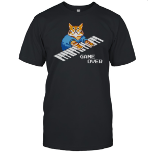 Roy It Crowd Game Over Cat Keyboard T-Shirt Classic Men's T-shirt