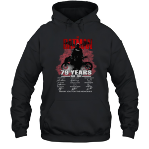 The batman 79 years 1943 2022 thank you for the memories T-Shirt Unisex Hoodie