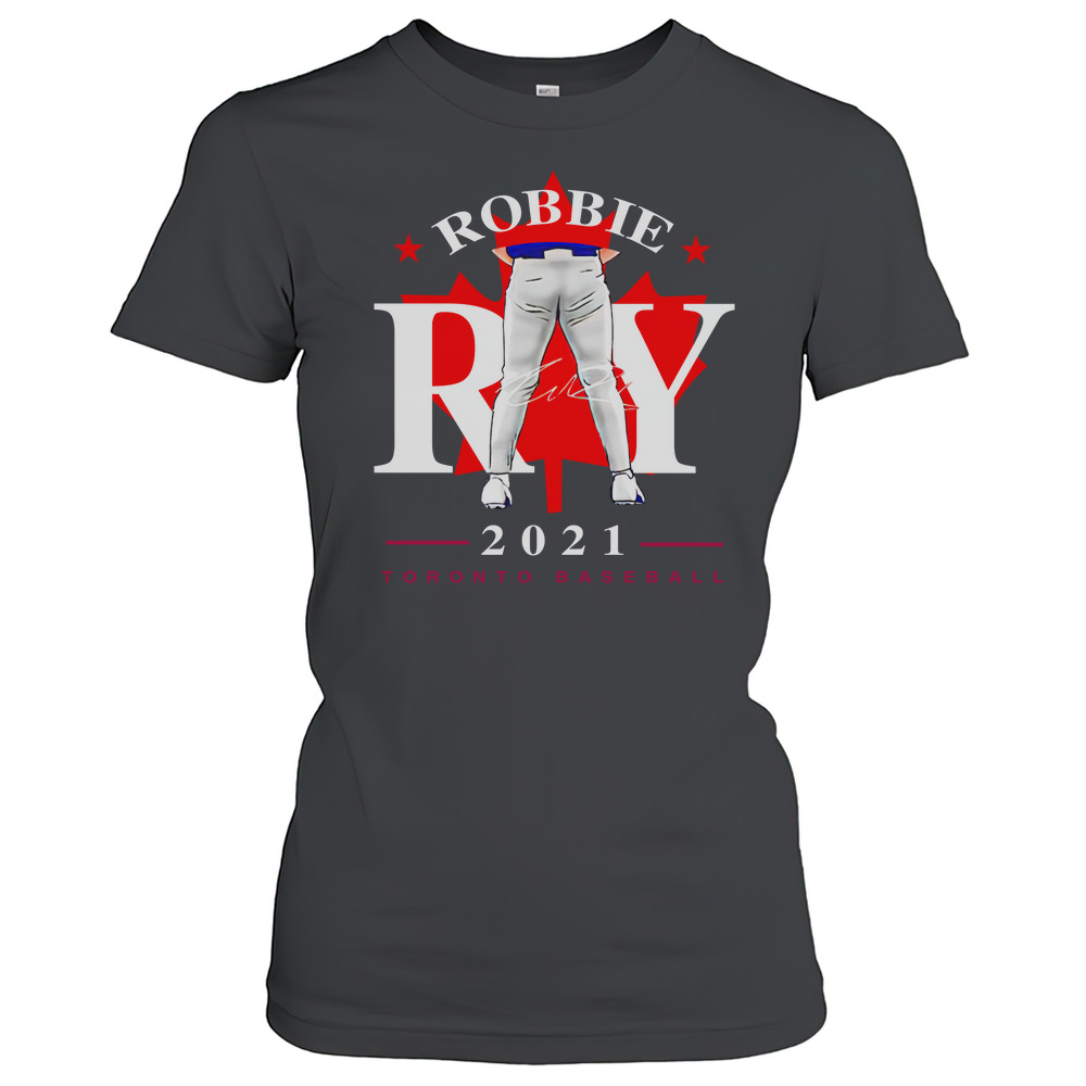 Toronto Blue Jays Robbie Ray tight pants leaf signature T-Shirt Classic Women's T-shirt