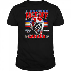 Canada 2025 4 Nations Face-Off Goalie Mask shirt