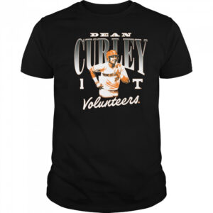 Dean Curley Tennessee Volunteers Baseball NCAA Division I Portrait t-shirt