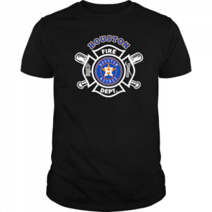 Fire dept Houston Astros baseball shirt