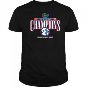 Florida Gators 2025 SEC Men’s Golf Champions Shirt