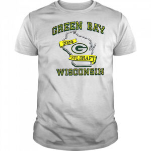 Green Bay Packers 2025 NFL Draft Wisconsin state shirt
