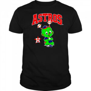 Houston Astros baseball baby mascot shirt