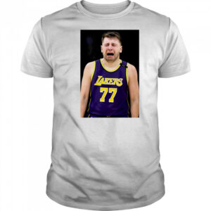 Luka Doncic crying funny shirt