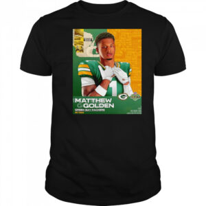 Matthew Golden Green Bay Packers 2025 NFL Draft art shirt