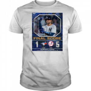 New York Yankees Win Toronto Blue Jays Final Score 5 – 1 Top Performer J.C. Escarra Poster t-shirt