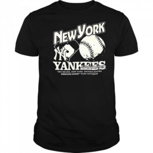 New York Yankees wordmark logo graphic shirt