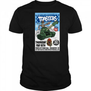 NYC Ska Pioneers The Toasters Rochester NY Show Thursday May 15 2025 t-shirt
