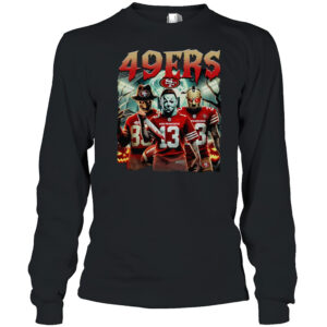 San Francisco 49Ers Halloween Horror Characters T-Shirt