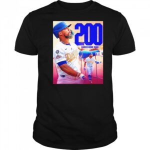 Teoscar Hernandez 200 career home runs Los Angeles Dodgers shirt