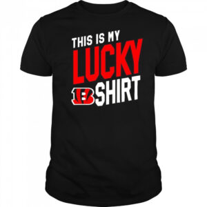 This is my lucky Cincinnati Bengals shirt