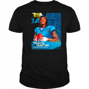 Travis Hunter Jacksonville Jaguars 2025 NFL Draft art shirt