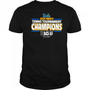 UCLA Bruins 2025 Men’s Tennis Tournament Champions T-Shirt