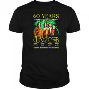60 years 1963 2025 The Doors thank you for the memories shirt
