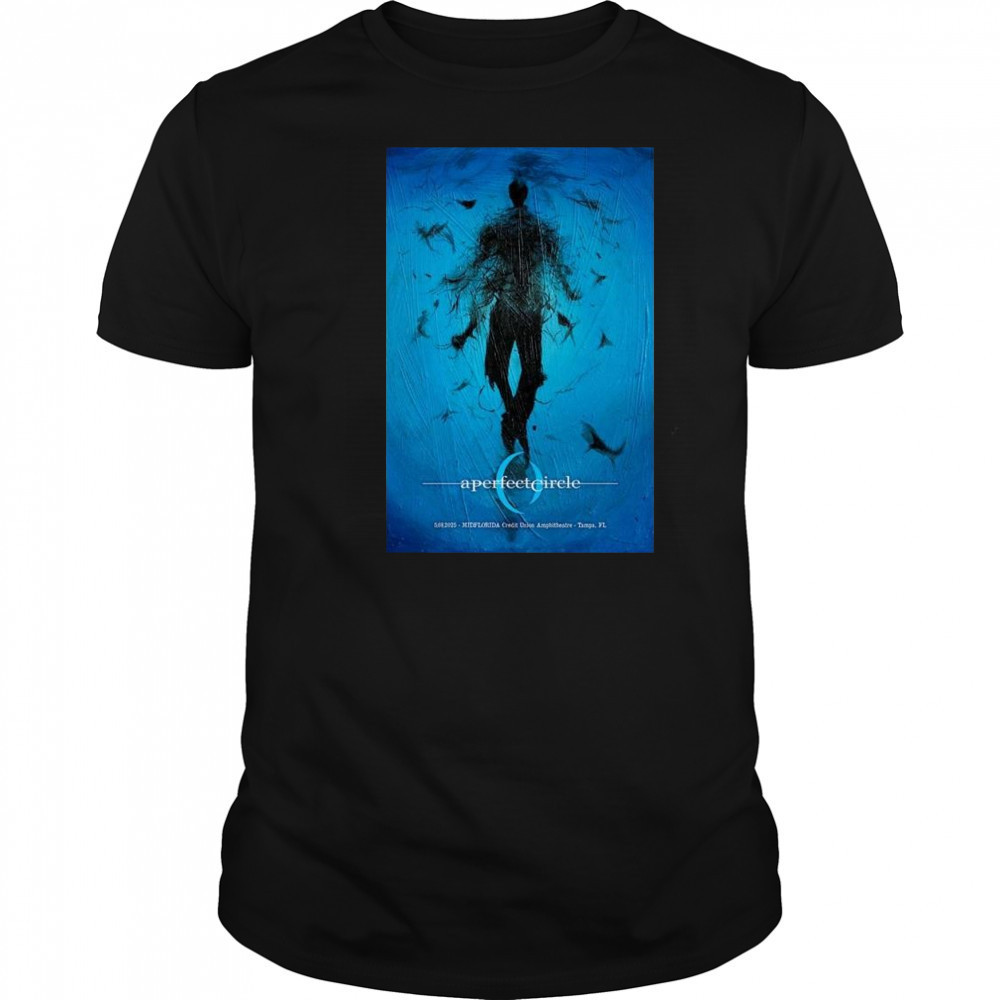 A Perfect Circle MIDFLORIDA Credit Union Amphitheatre, Tampa, FL May 8 2025 Concert t-shirt