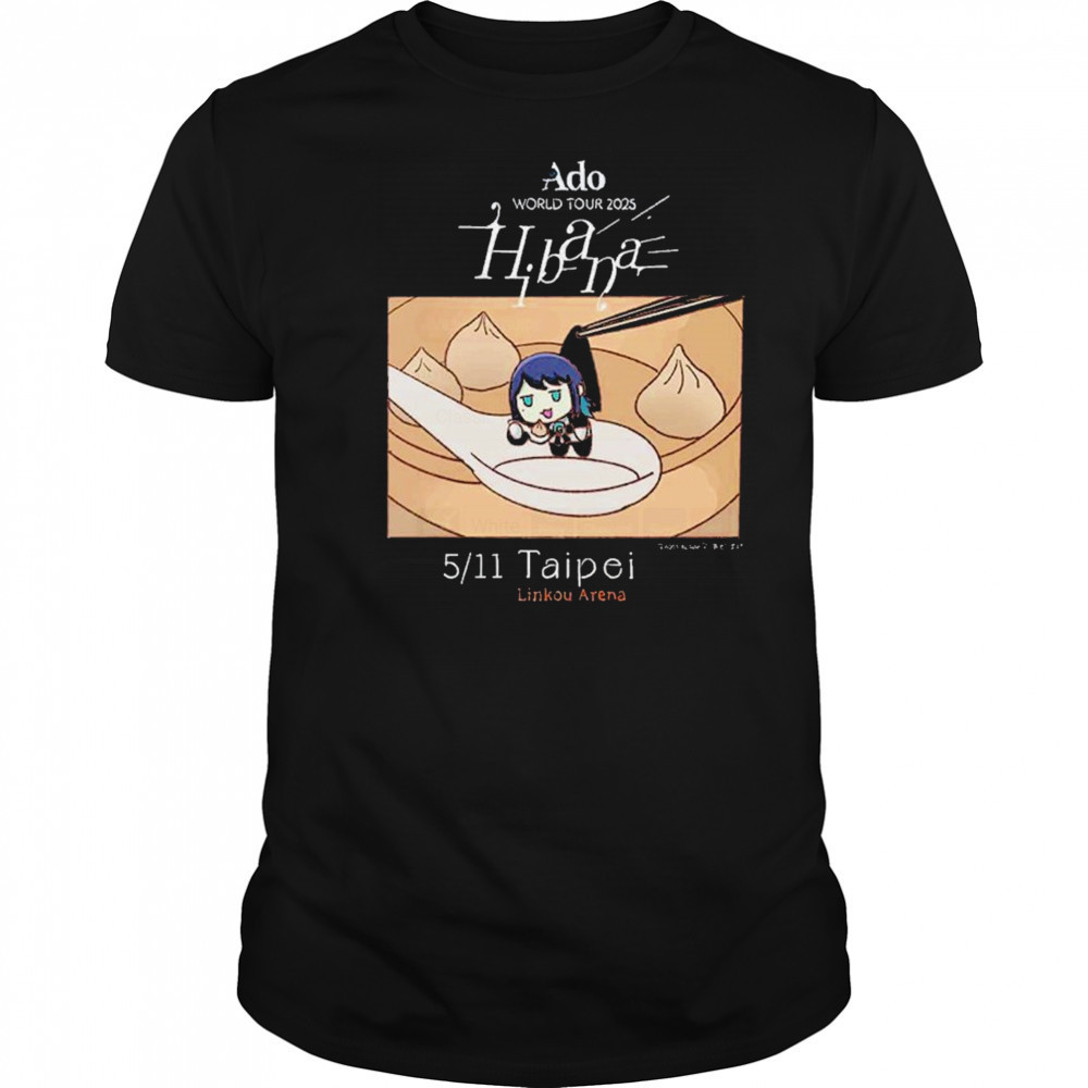 Ado Hibana World Tour 2025 May 11 2025 At Taipei Linkou Arena T-shirt