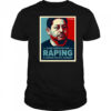 Alien Arrested For Raping A Corpse On Nyc Subway Retro Portrait t-shirt