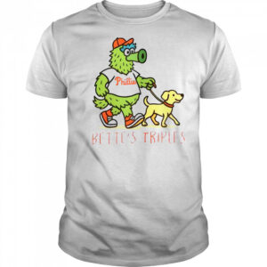 Bette’s Triples Phillie Phanatic Philadelphia Phillies T-Shirt