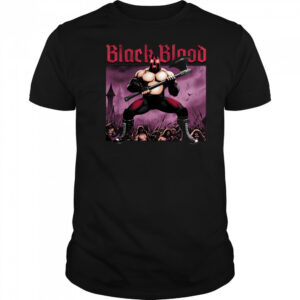 Black blood shirt