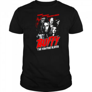 Buffy the vampire slayer horror poster tv show shirt