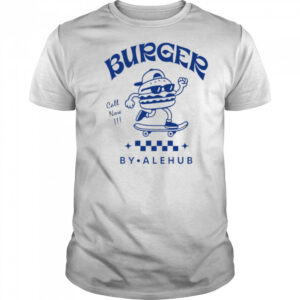 Burgers Call New By Alehub Sandwiches roller skating shirt