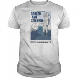 Coheed And Cambria Show May 25 2025 Hartford HealthCare Amphitheater, Bridgeport, CT T-shirt