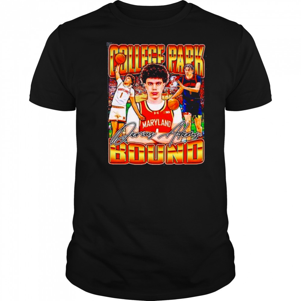 College park bound Darius Adams vintage graphic shirt