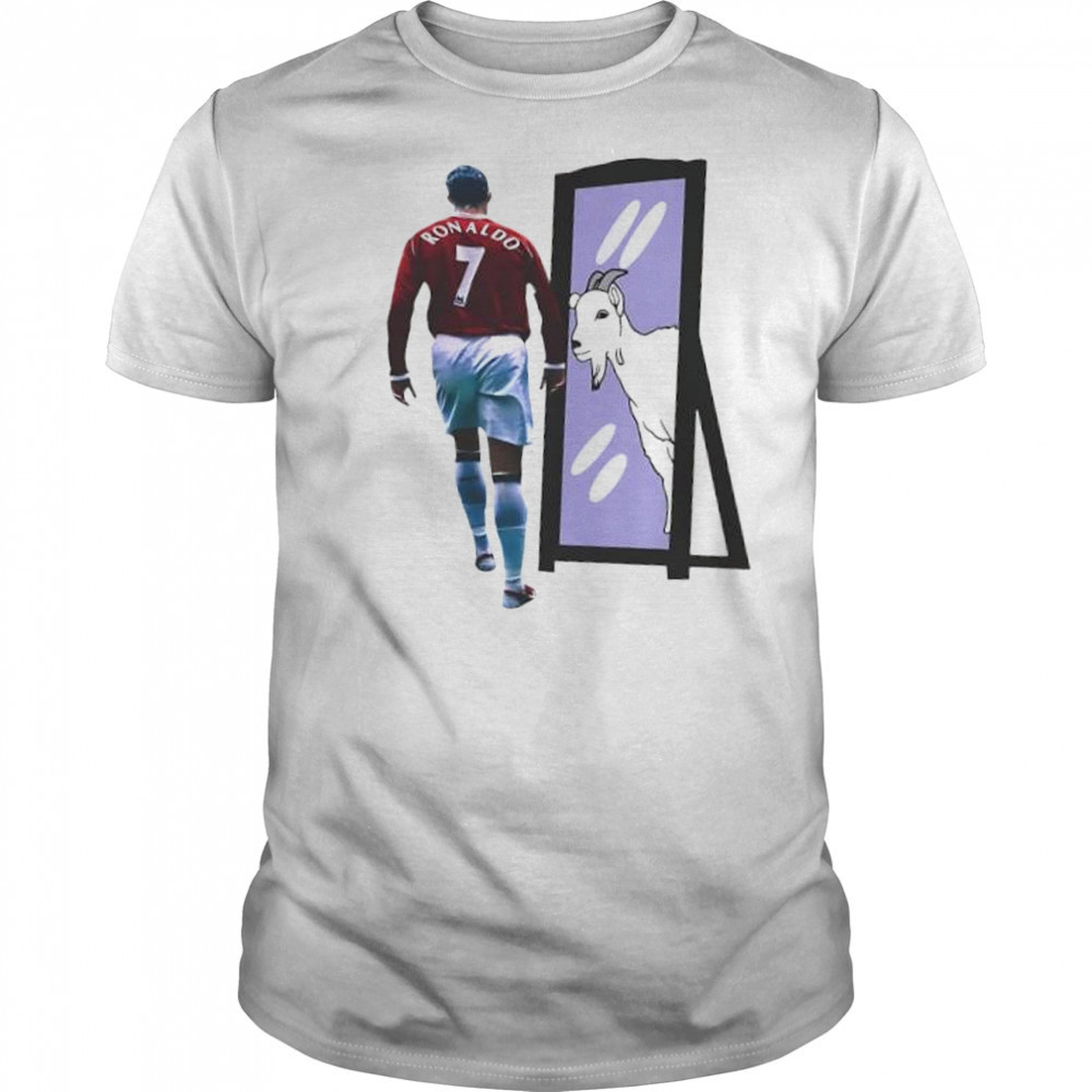 Cristiano Ronaldo CR7 Goat mirror shirt
