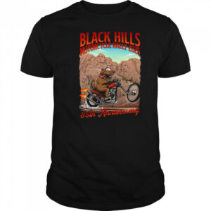 Cruisin Mt Rushmore 85th Black Hills Motorcycle Rally Shirt