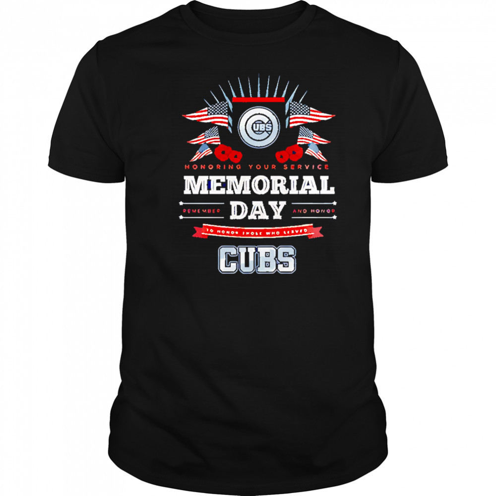 Cubs Memorial Day 2025 shirt