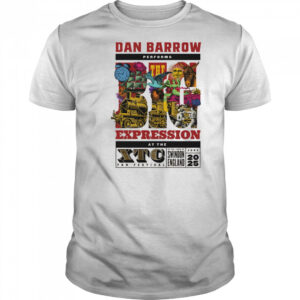 Dan Barrow performs Expression shirt