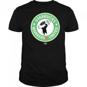 Defiant L’s Starbucks Workers United Union shirt