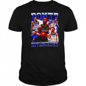 Donte Divincenzo Minnesota Timberwolves Basketball vintage graphic shirt