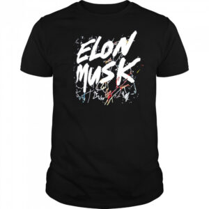 Elon Musk doodle shirt