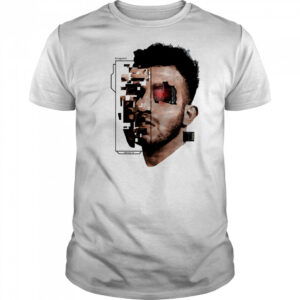 Encrypted technology robots shirt