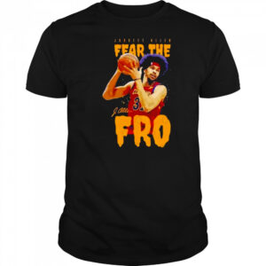 Fear the fro Jarrett Allen Cleveland Cavaliers signature shirt