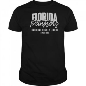Florida Panthers National Hockey League Since 1993 T-Shirt