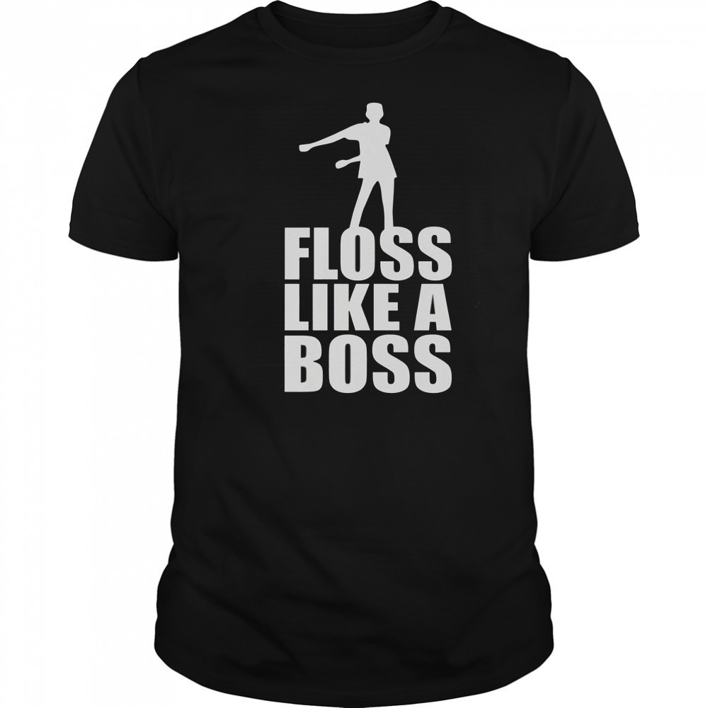 Floss Like A Boss Dance Logo T-Shirt