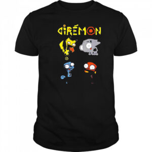 Giremon Pikagir Bulbagir Sgirtle Girmeleon shirt